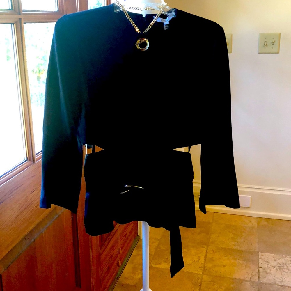 Black Derek lam 10 Crosby top